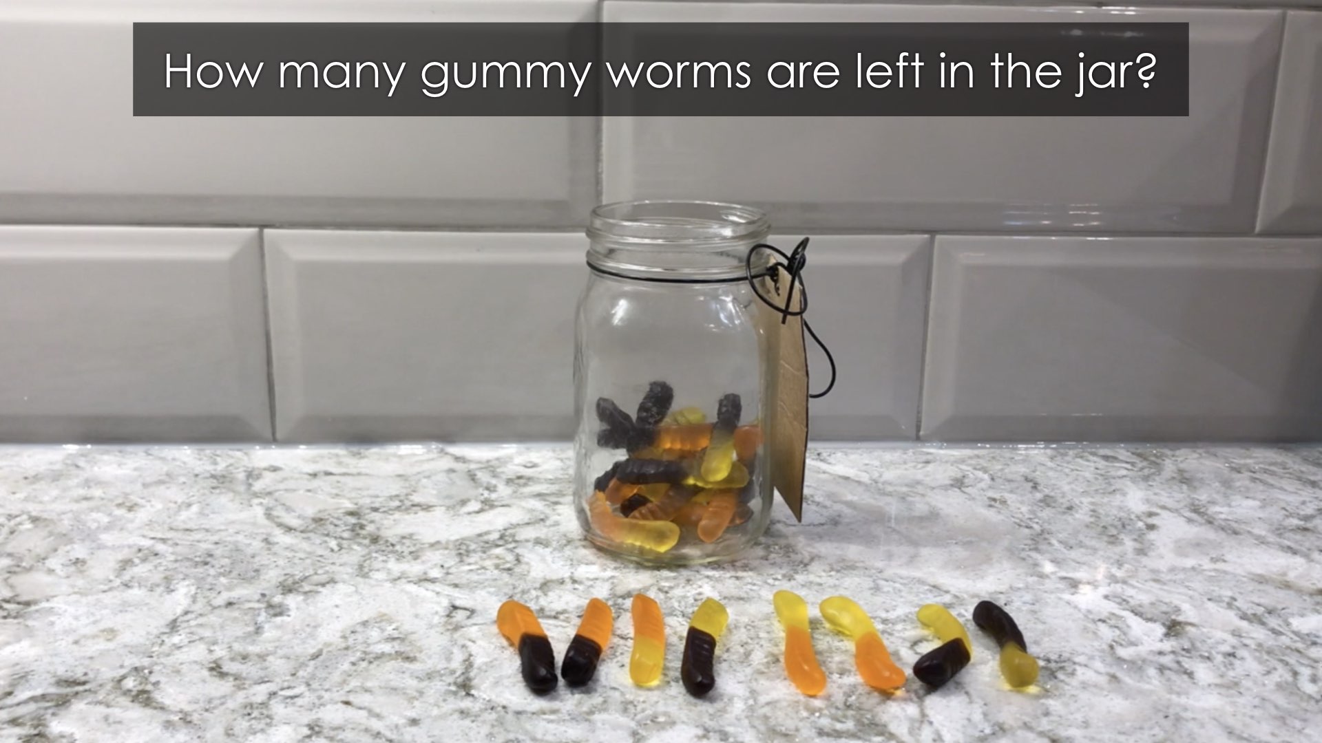 Gummy Worms 3 Act Math Task.011 how many gummy worms are left