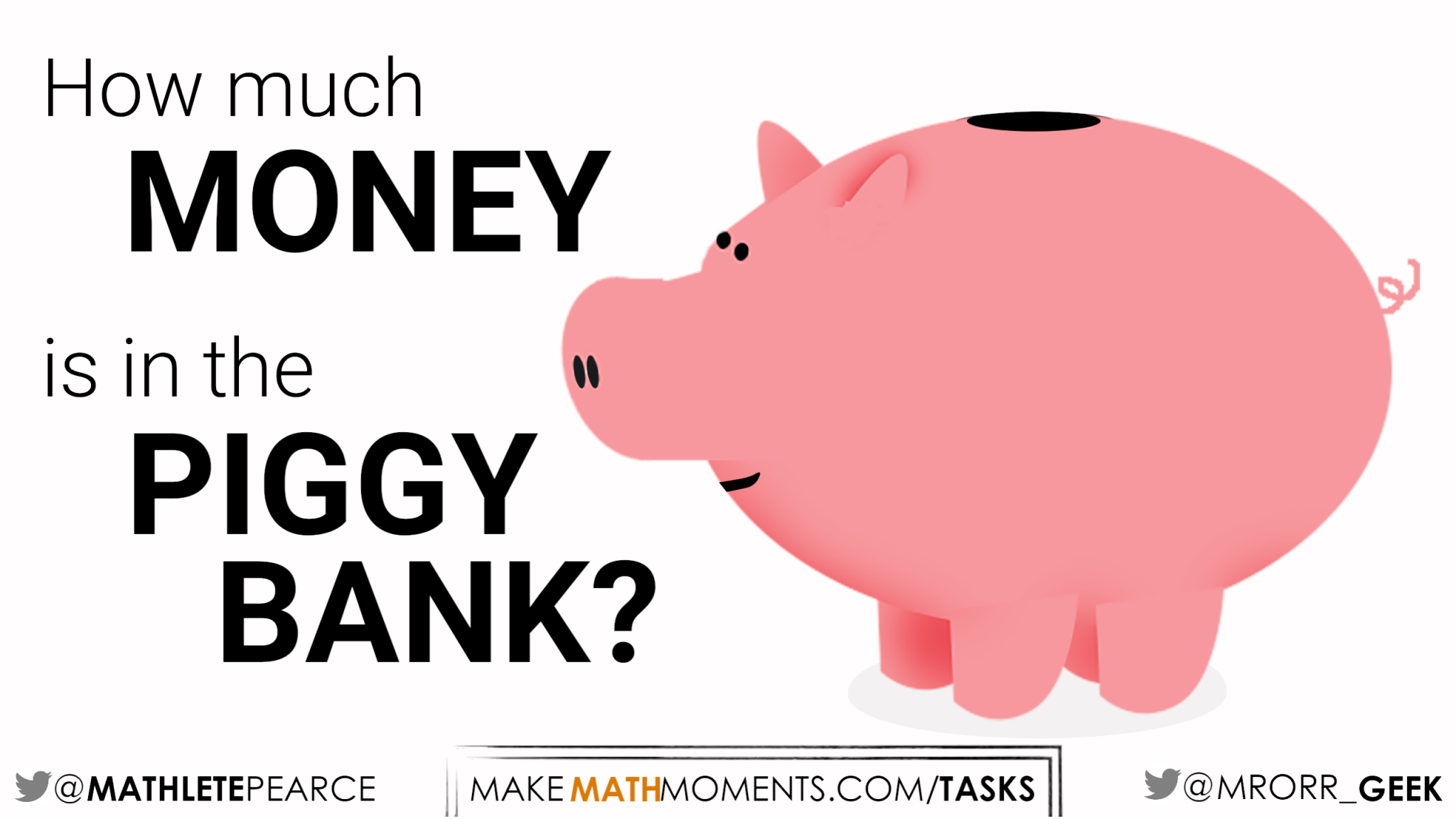 Piggy Bank Fractions and Decimals With The Money Model Problem Based Math Unit