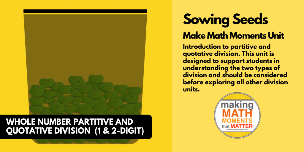 MMM Unit – Sowing Seeds - Featured Image