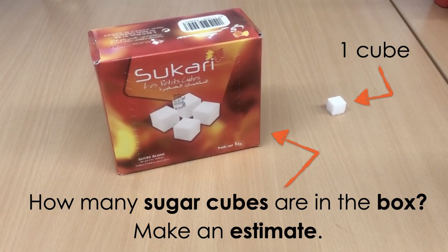 Sugar Cubes Problem Based Lesson Volume of Rectangular Prisms