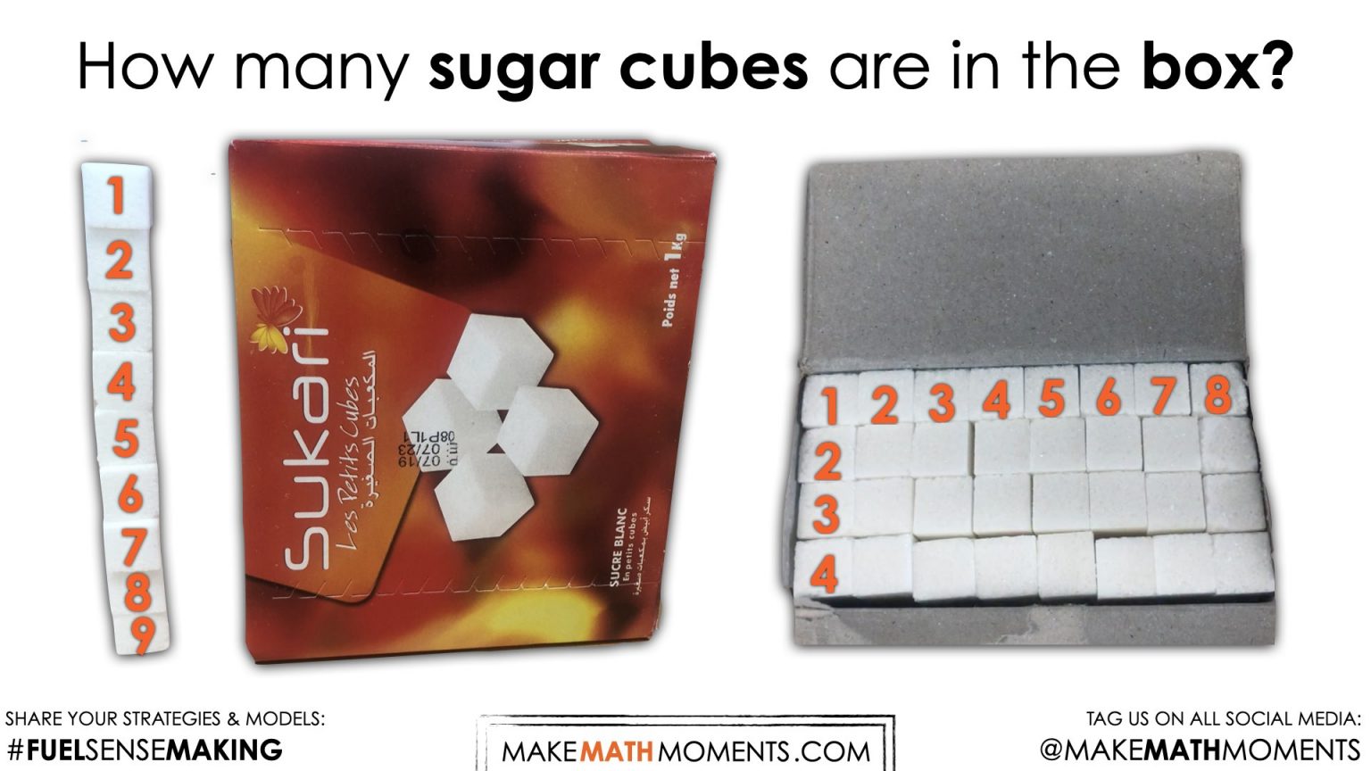 Sugar Cubes Problem Based Lesson Volume of Rectangular Prisms