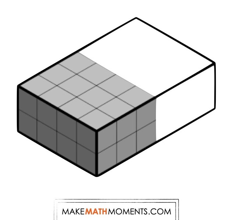 Sugar Cubes Volume of Rectangular Prisms and Composite Shapes
