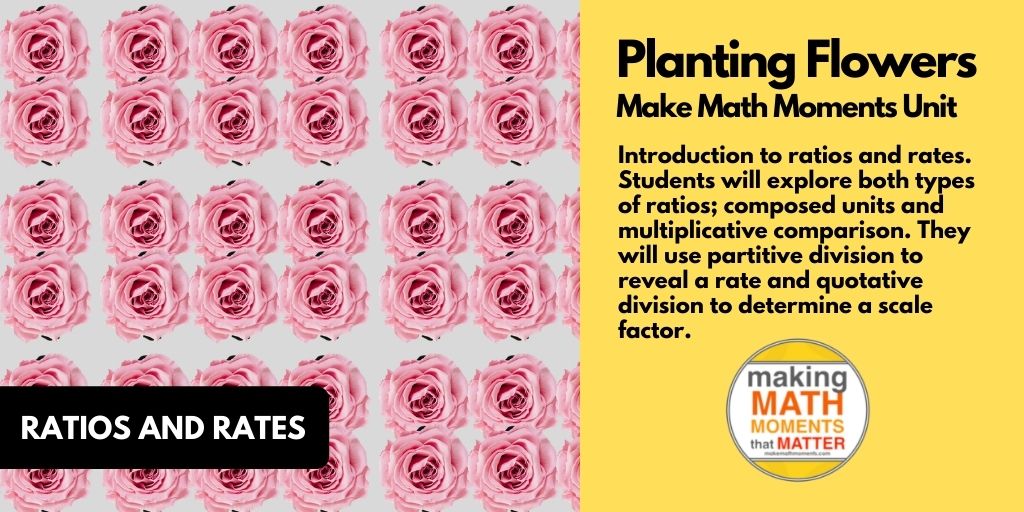 ratios rates with planting flowers