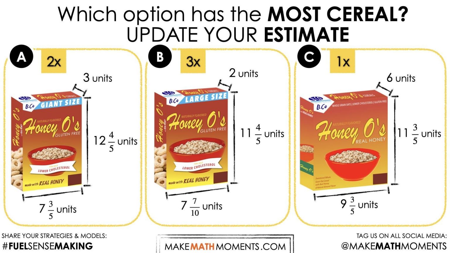 Cereal Box.net Math Examples Can’t Get Enough Cereal | Problem Based Lessons: Volume of Prisms